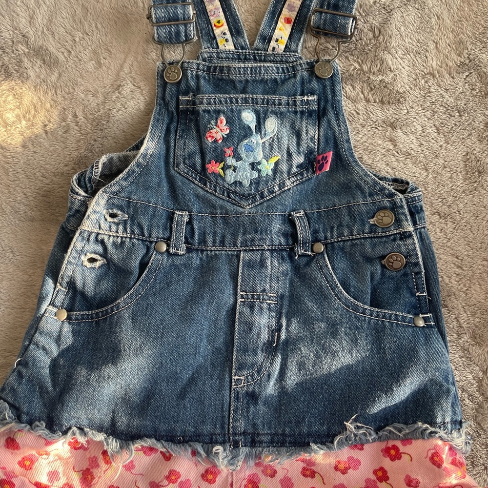 Vintage Blues Clues Denim Dress